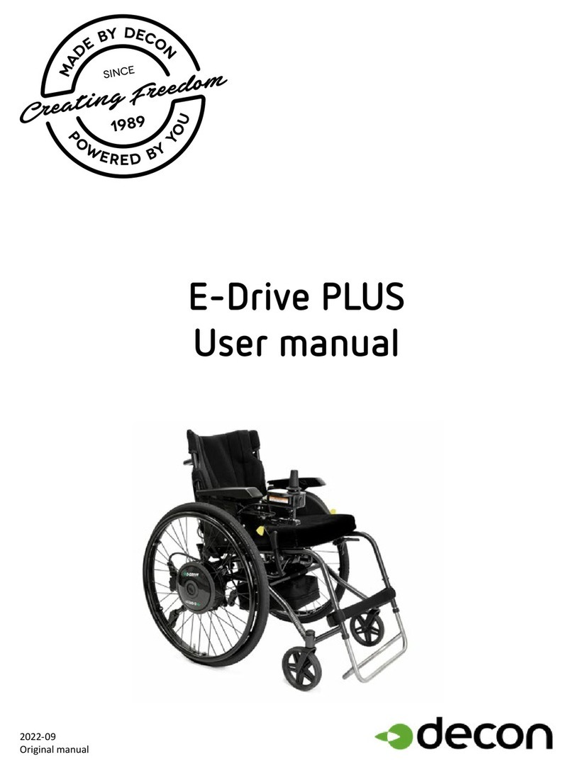 decon E-Drive PLUS user manual