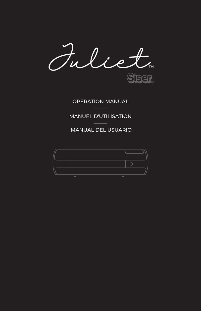 Siser Juliet Operation manual