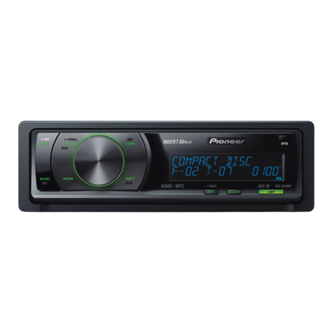 Pioneer DEH-4090MP User manual