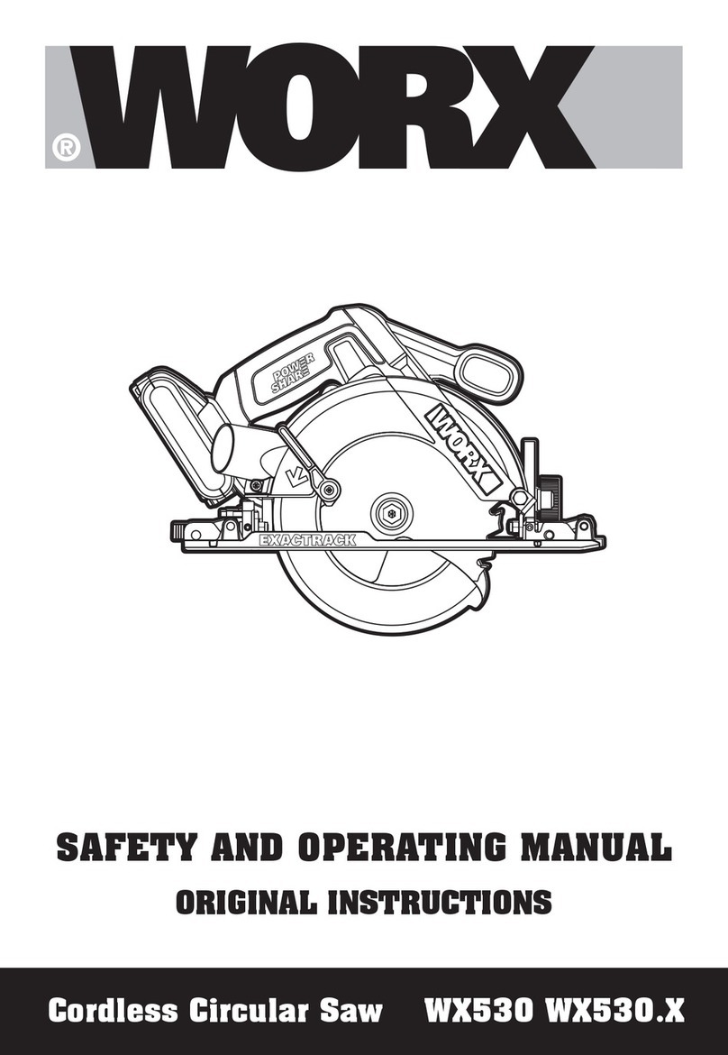 Worx WX530.X Series Installation manual