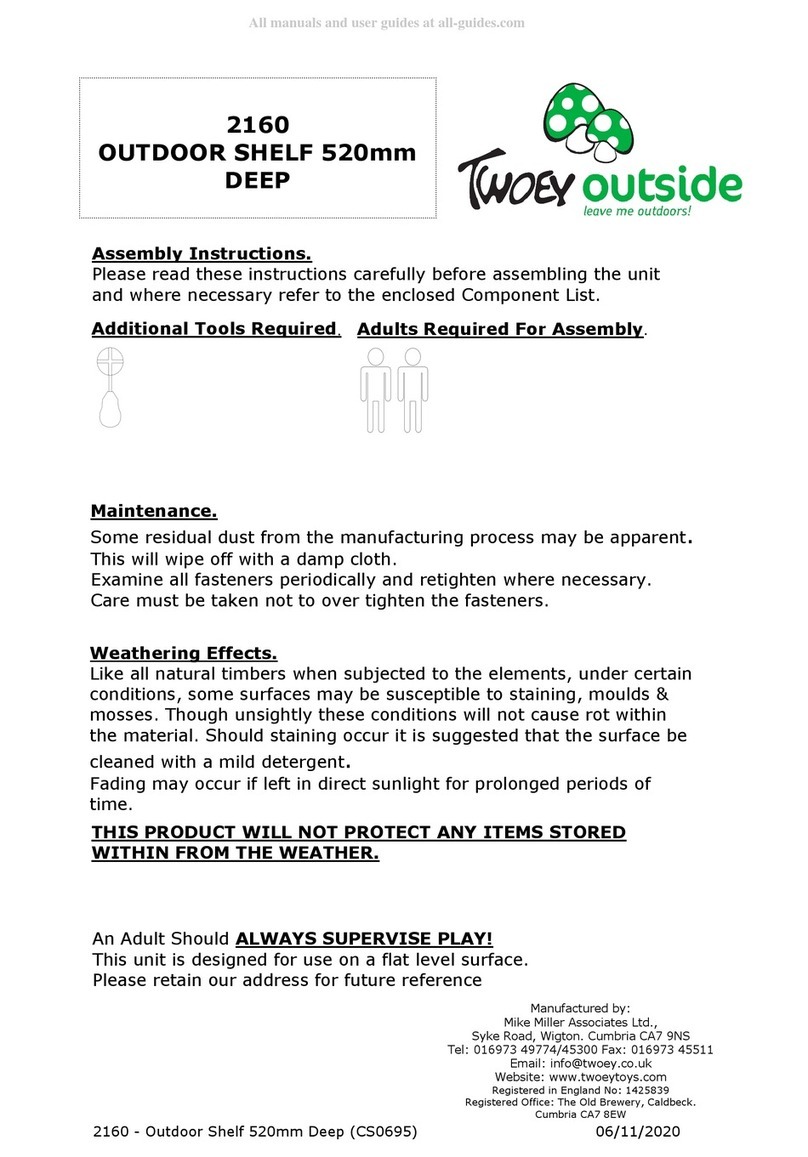 Twoey Outside 2160 User manual