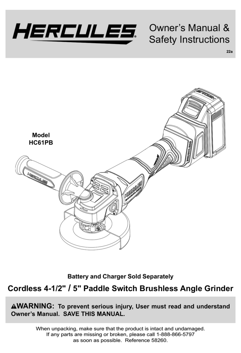 Hercules HC61PB Assembly instructions