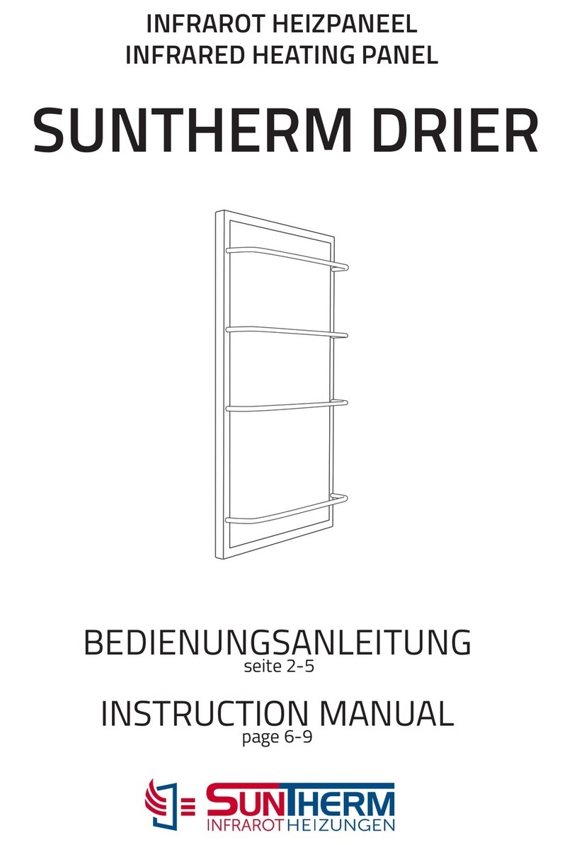 Suntherm DRIER 200 User manual
