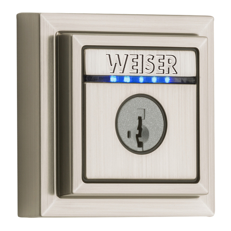 Weiser kevo Touch-to-Open User manual Weiser kevo Touch-to-Open User manual