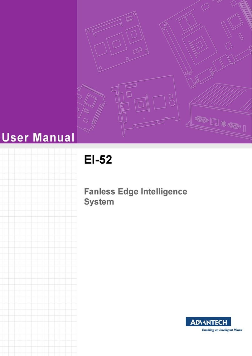 Advantech EI-52 User manual