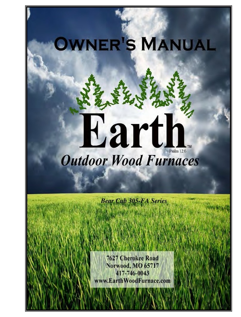 Earth Bear Cub 305-FA Series owner's manual