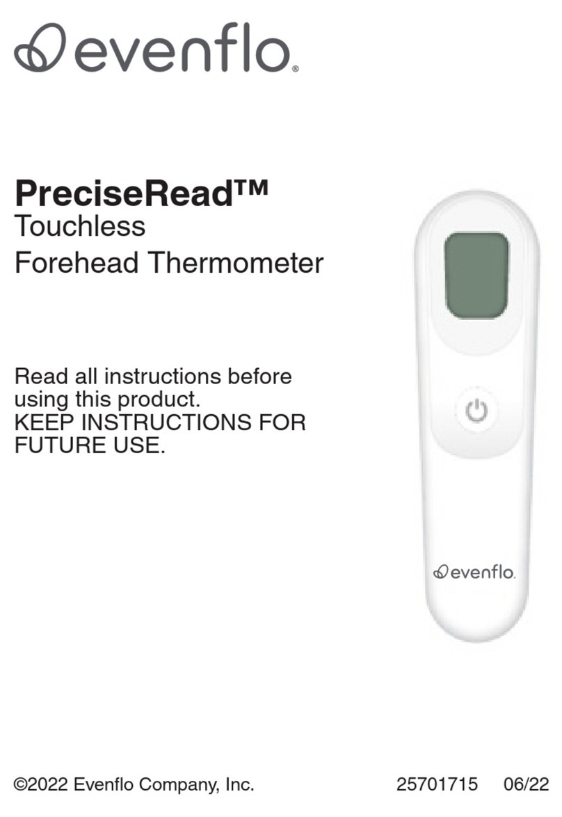 Evenflo PreciseRead 60321000 manual