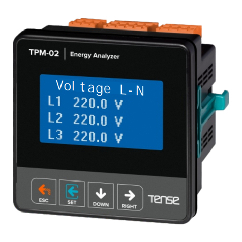 Tense TPM-02 User manual