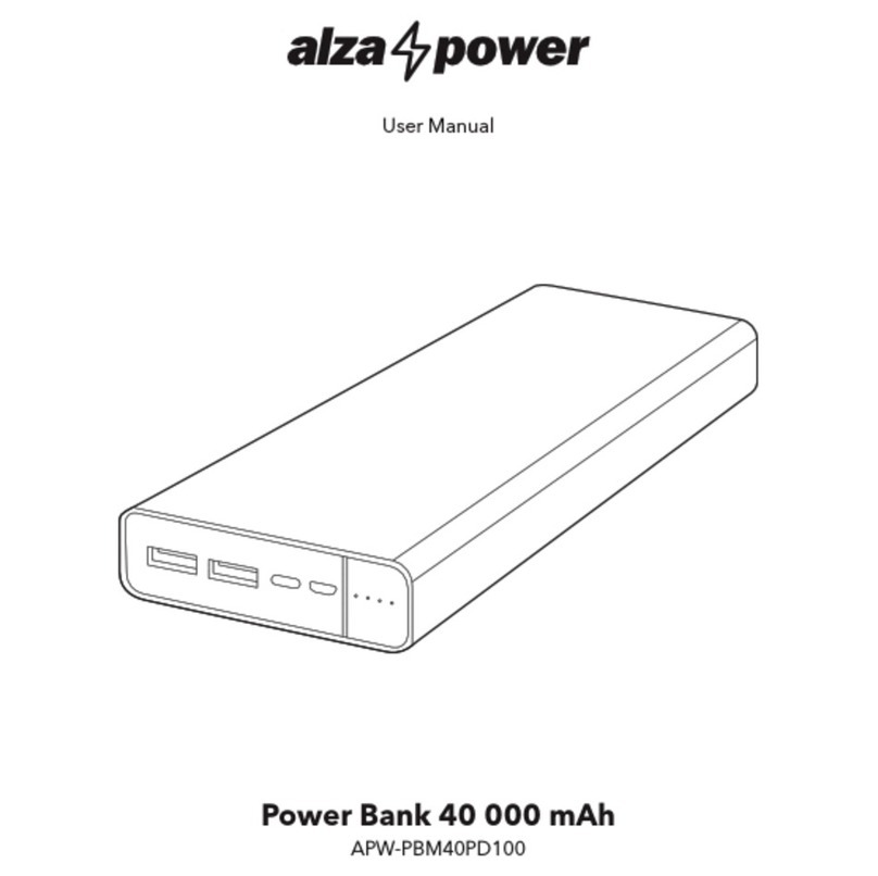 AlzaPower APW-PBM40PD100 user manual