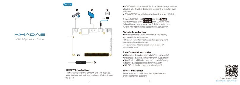 KHADAS VIM1S User manual