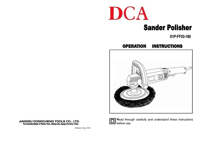 DCA S1P-FF03-180 Operation instructions