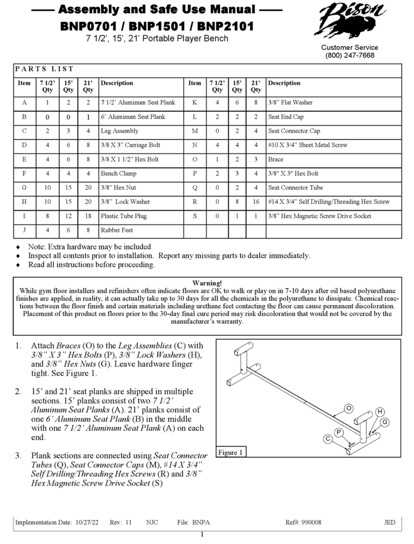 Bison BNP0701 Quick guide