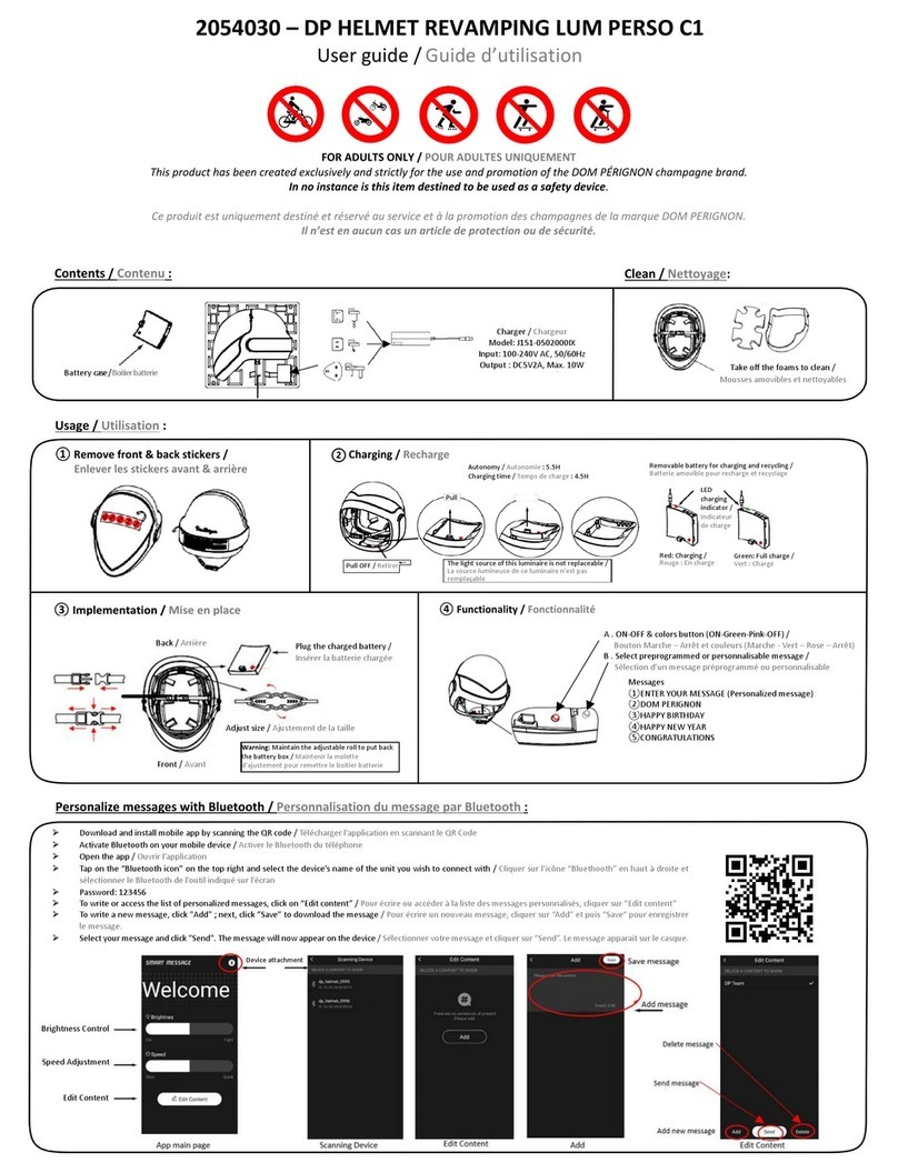 DGD REVAMPING LUM PERSO C1 user guide
