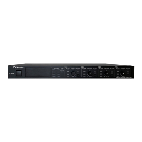 Panasonic WX-SE200P operating instructions