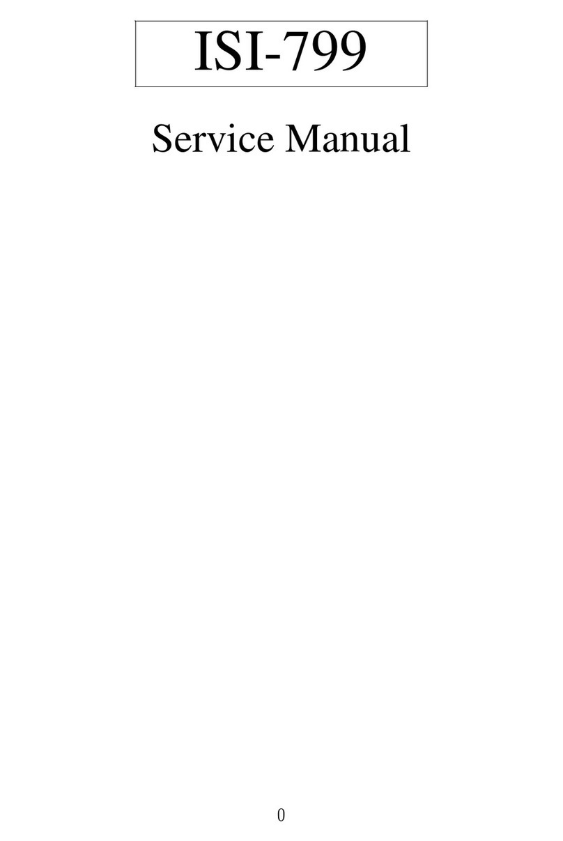 iSi ISI-799 Service manual
