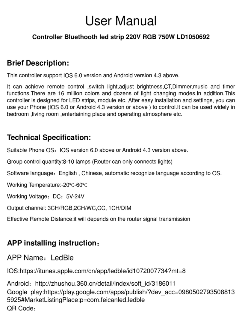 LEDBOX LD1050692 user manual