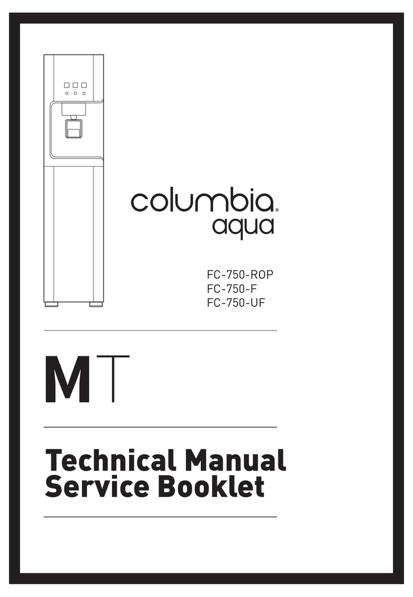 Puricom Columbia Aqua FC-750-ROP Technical manual