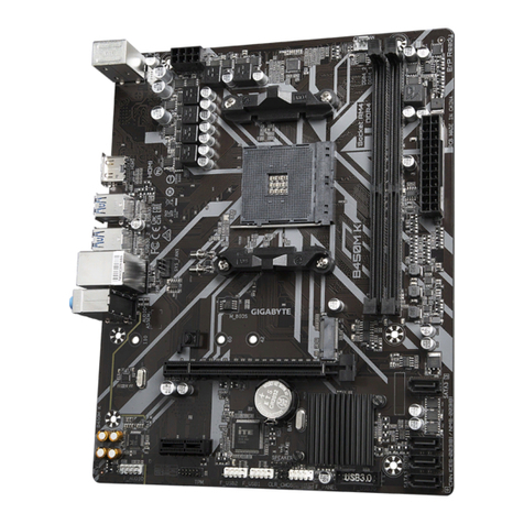 Gigabyte B450M K User manual
