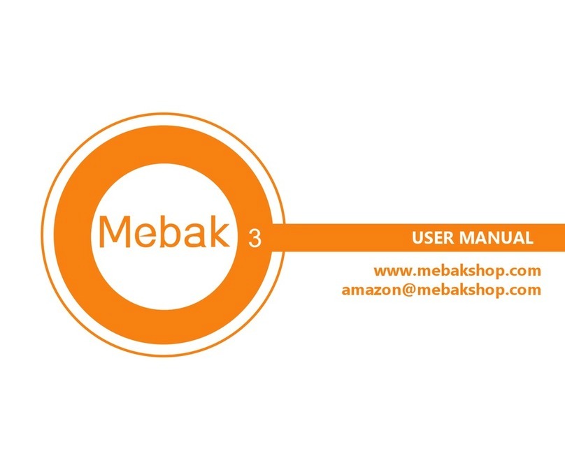 Mebak 3 User manual