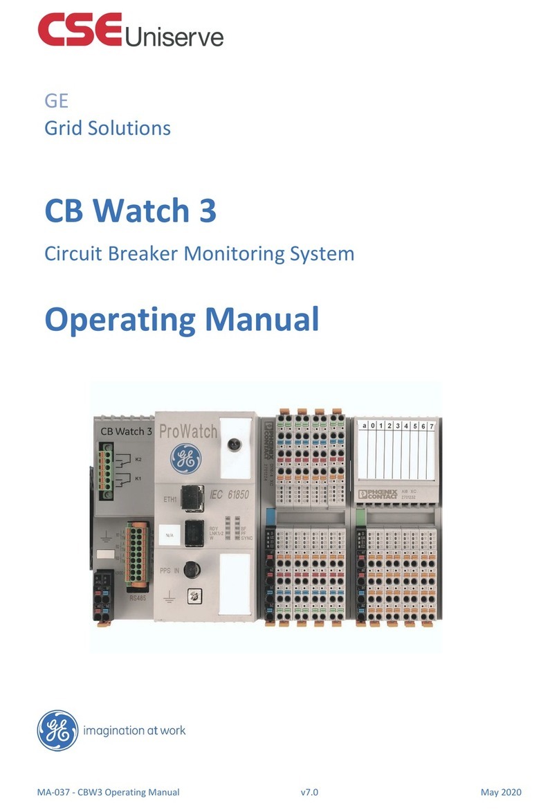 GE CB Watch 3 User manual