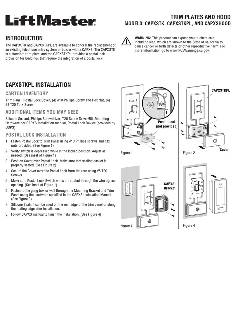 Chamberlain CAPXSTK quick start guide