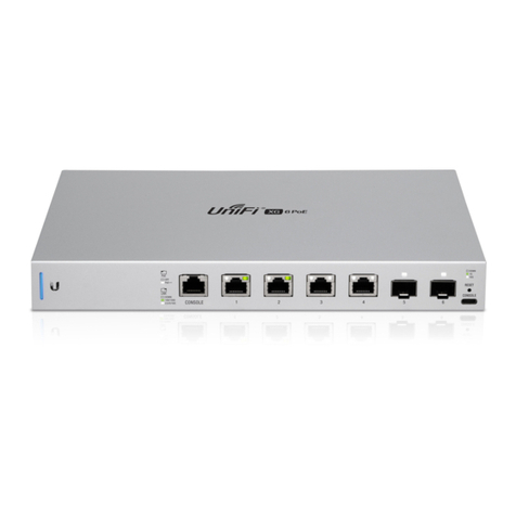 Ubiquiti US-XG-6POE quick start guide Ubiquiti US-XG-6POE quick start guide