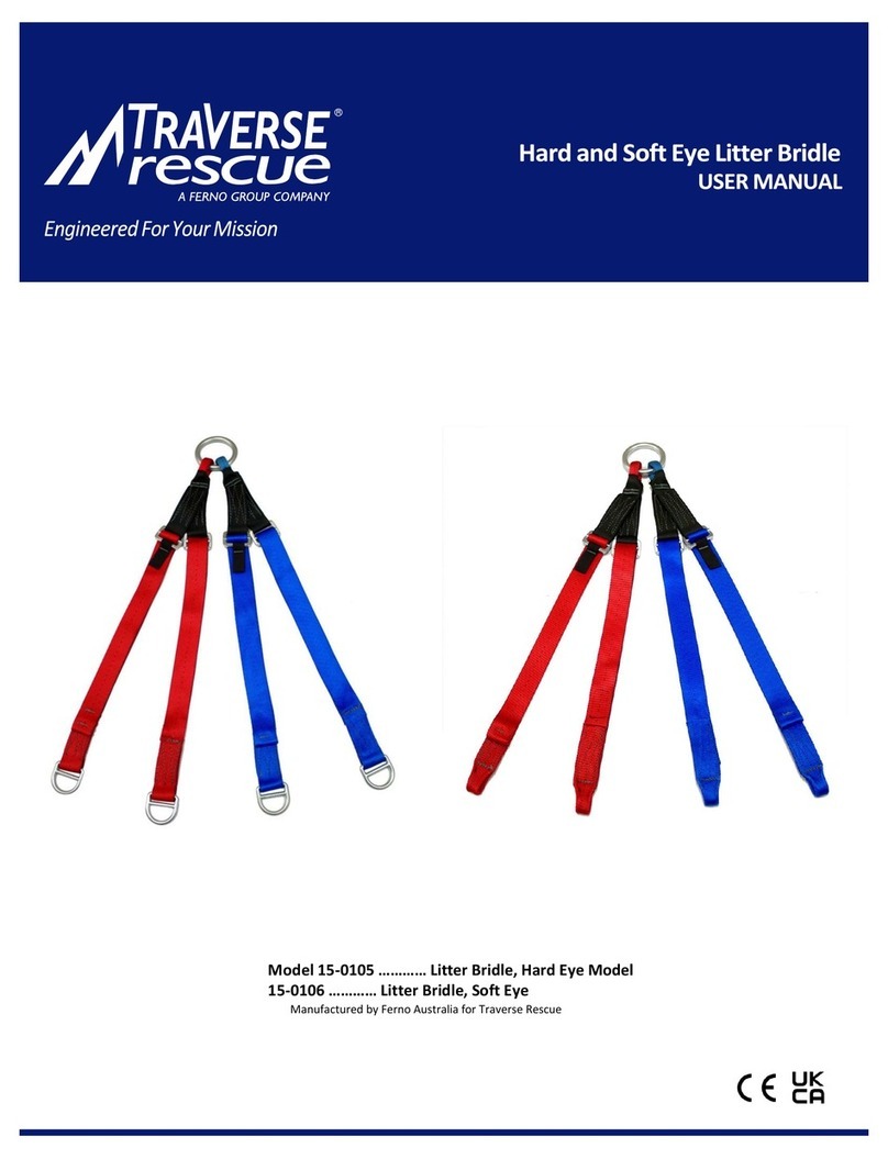 Ferno Traverse Rescue 15-0105 User manual