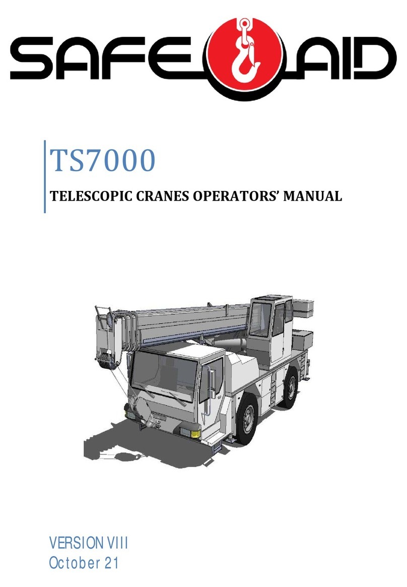 ELEC-MECH SAFE-AID TS7000 Operator's manual