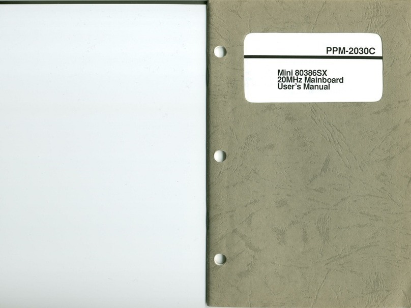 Datatech Enterprises Mini 80386SX user manual