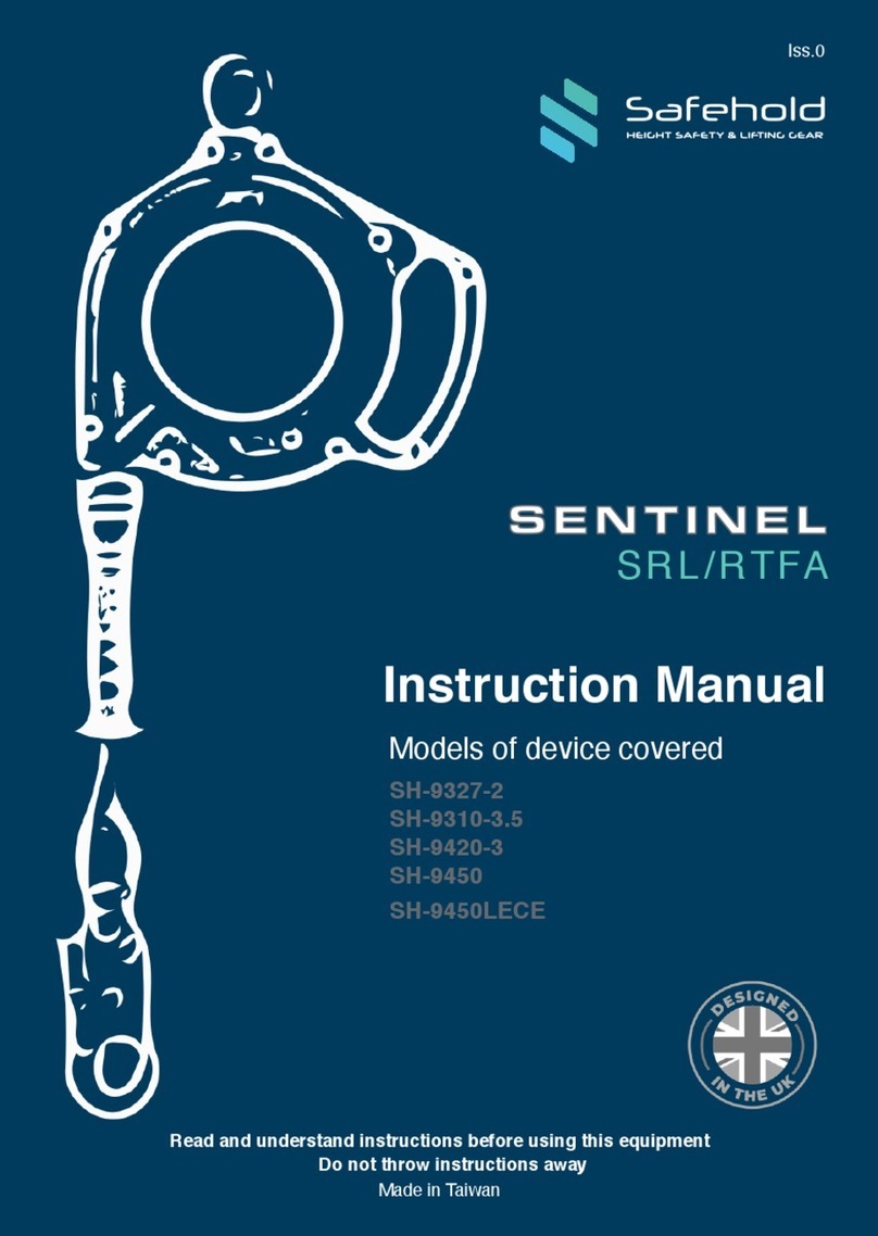 Safehold SENTINEL SH-9327-2 instruction manual