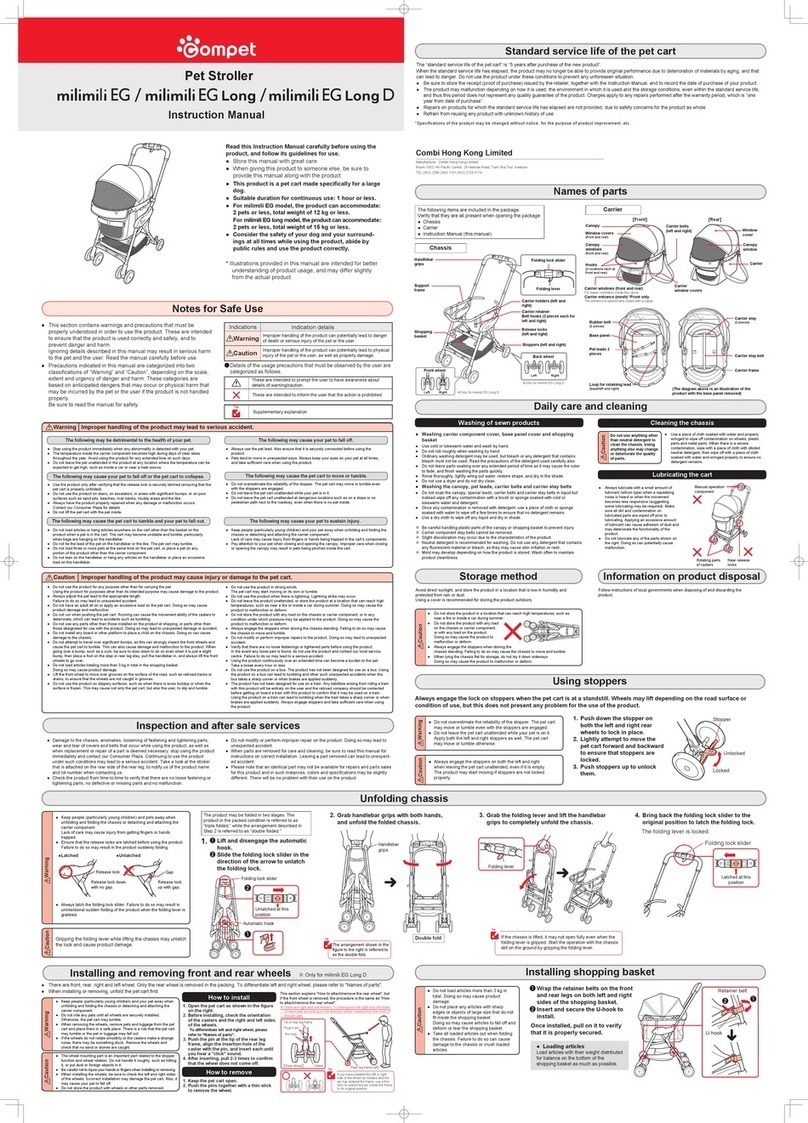 compet milimili EG instruction manual