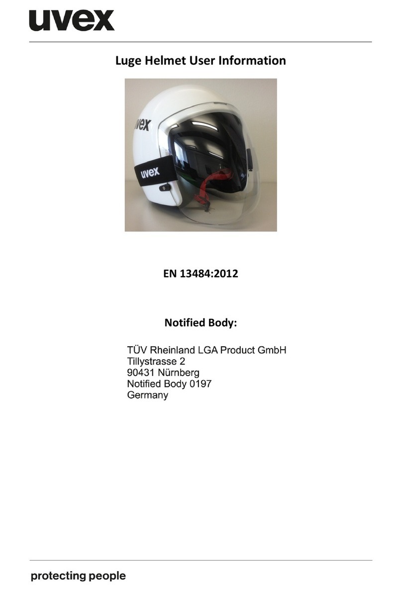 Uvex Luge User information