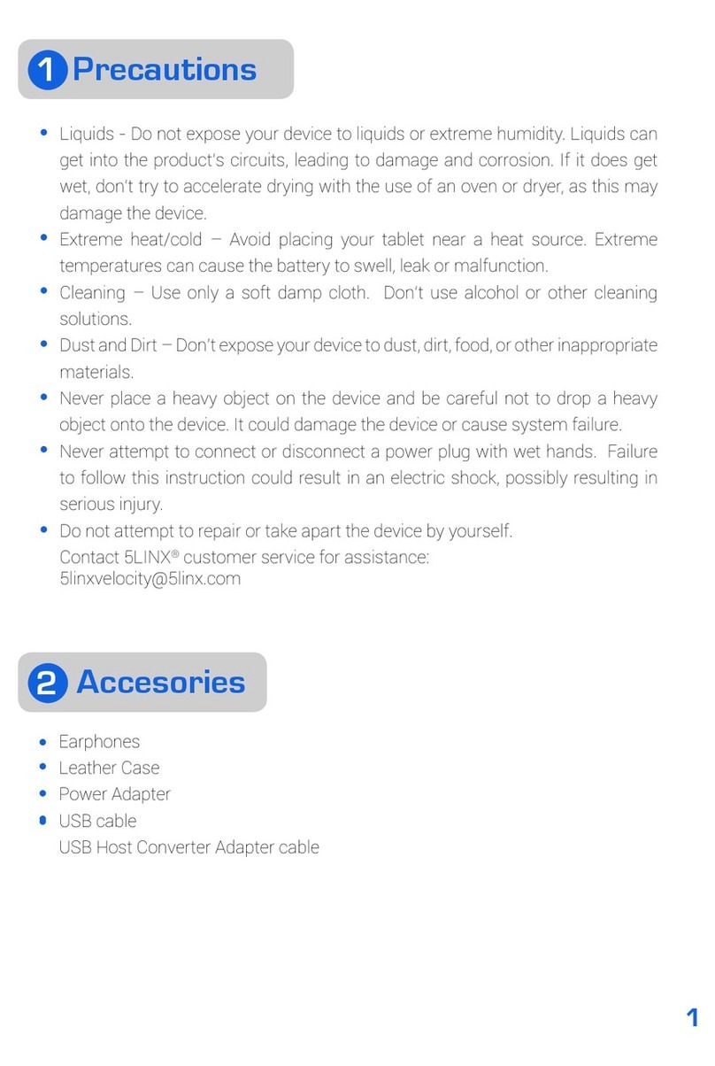 5LINX VELOCITY-V1 user manual