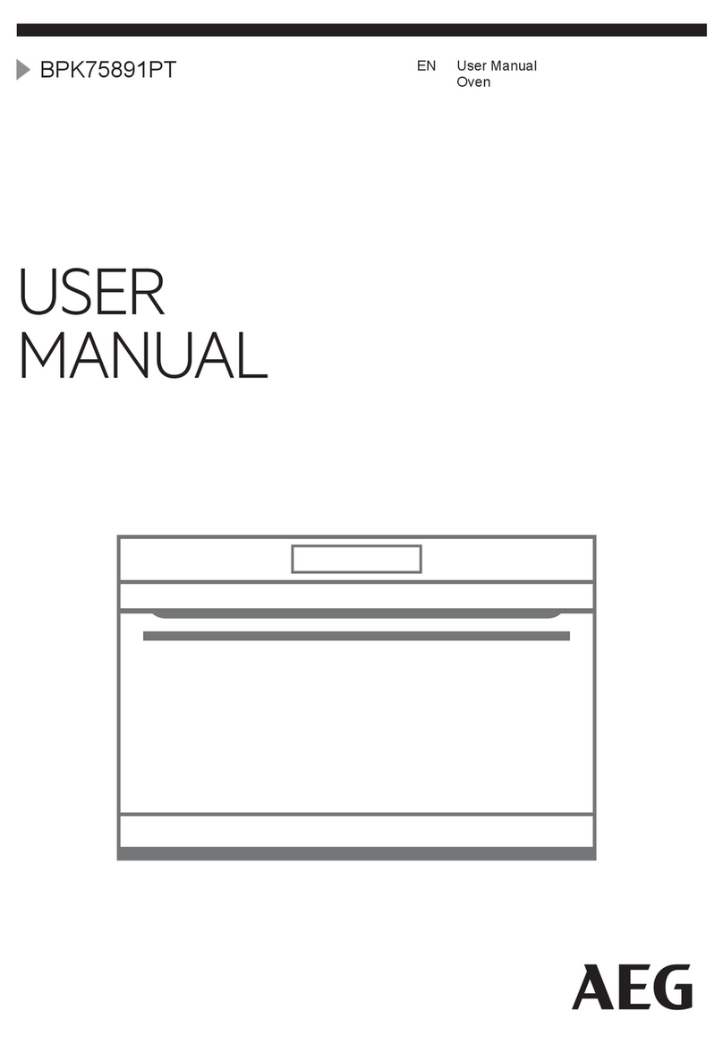 AEG BPK75891PT user manual