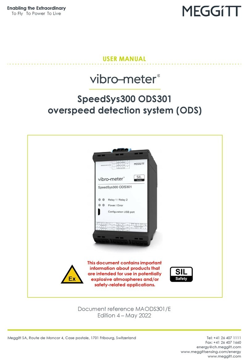 Meggitt vibro-meter SpeedSys300 ODS301 user manual