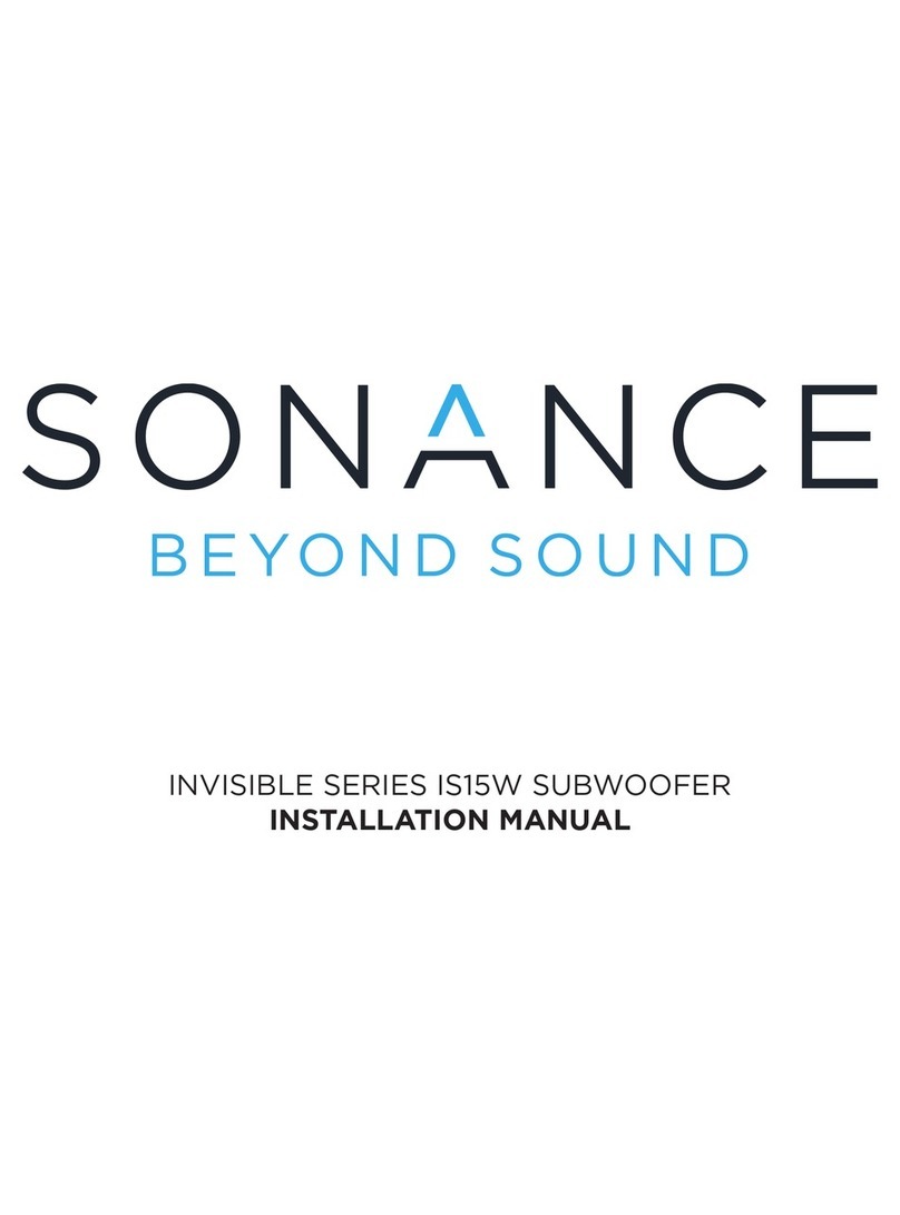 Beyond SONANCE INVISIBLE Series installation manual