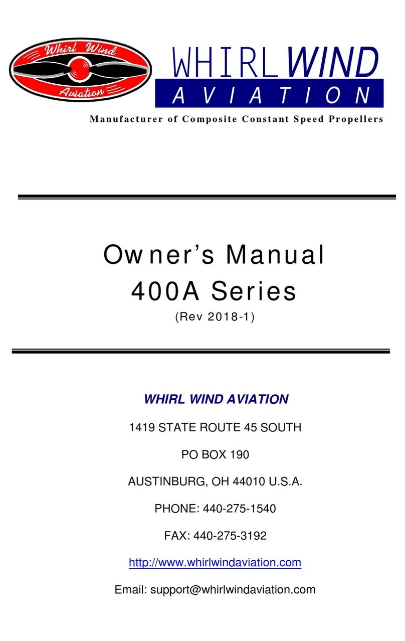 Whirlwind 400A Series User manual