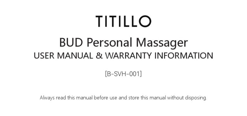 TITILLO BUD User's manual & warranty information