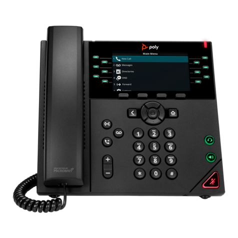 Poly VVX 450 Series User manual Poly VVX 450 Series User manual