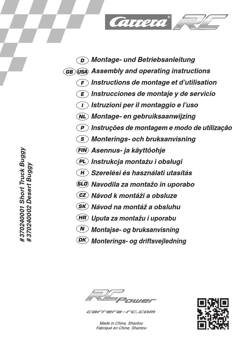 Carrera RC 370240001 User manual