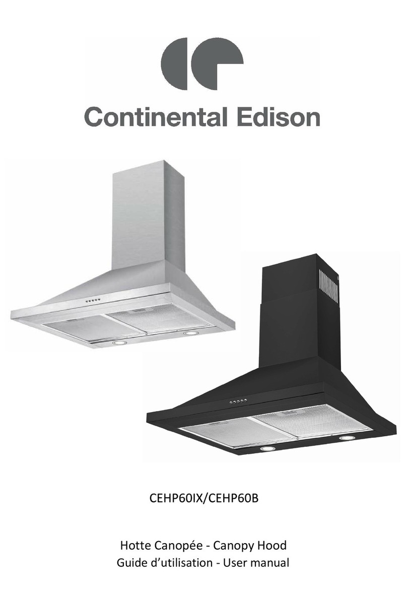 CONTINENTAL EDISON CEHP60B User manual