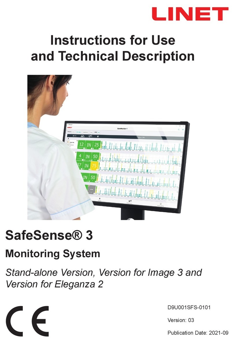 LINET SafeSense 3 Instructions for use and Technical description