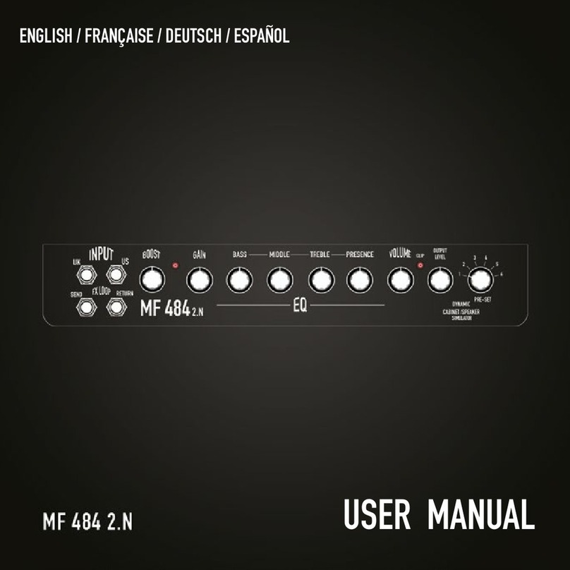 Ashdown MF 484 2.N user manual