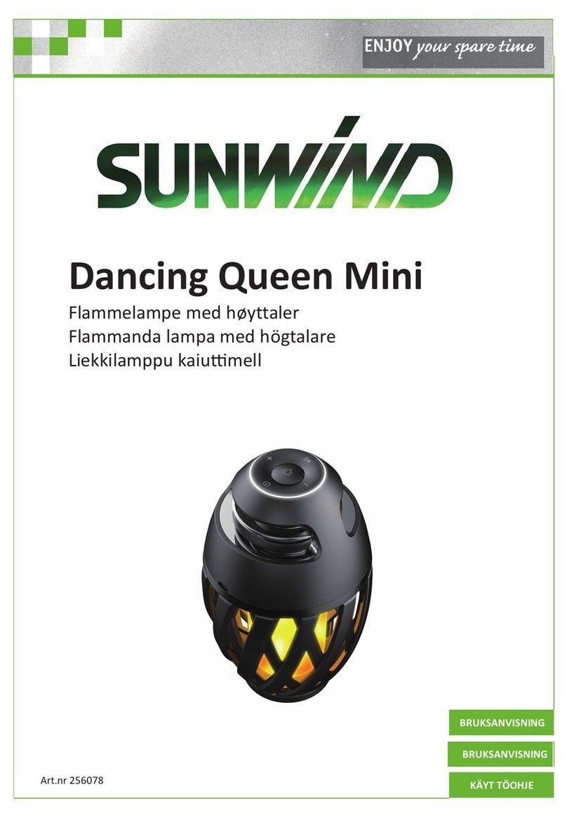 SUNWIND Dancing Queen Mini user manual