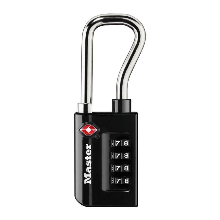 Masterlock 4696 User manual