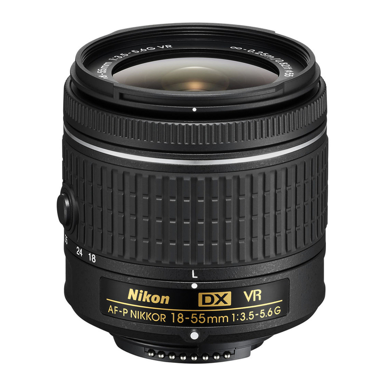 Nikon AF-S DX 18-55mm f/3.5-5.6G ED user manual