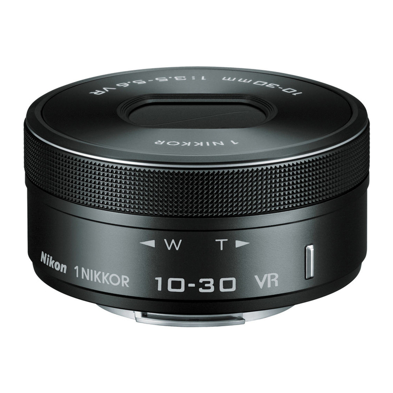 Nikon 1 NIKKOR VR 10-30mm f/3.5-5.6 User manual
