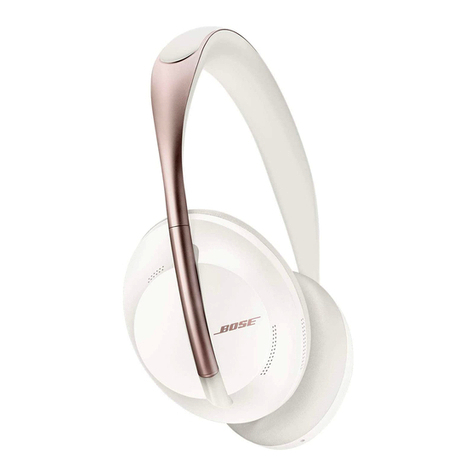 Bose NC 700 User manual Bose NC 700 User manual