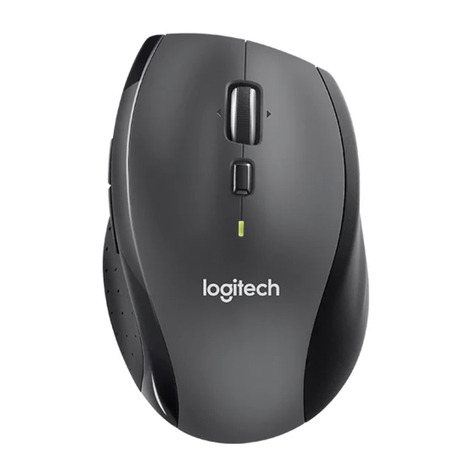 Logitech M705 user manual
