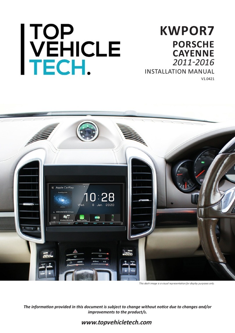 TOP VEHICLE TECH KWPOR7 User manual
